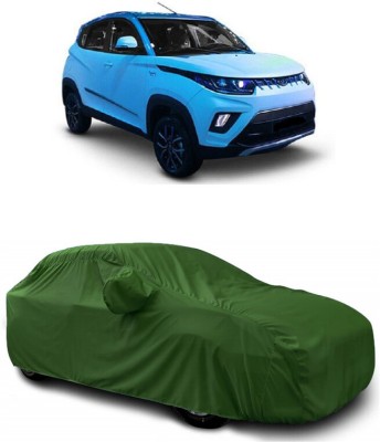 DIGGU Car Cover For Mahindra eKUV100 P1 (With Mirror Pockets)(Green)