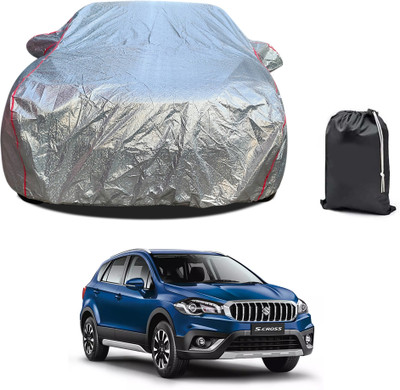 PAGORA Car Cover For Maruti Suzuki S-Cross (With Mirror Pockets)(Silver, For 2019, 2020, 2021, 2022, 2023 Models)