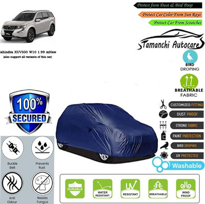 Tamanchi Autocare Car Cover For Mahindra XUV500 W10 1.99 mHawk(Blue)