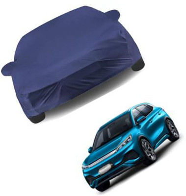 Yesmotive Car Cover For Tata Indica V3 (With Mirror Pockets)(Blue, For 2020 Models)