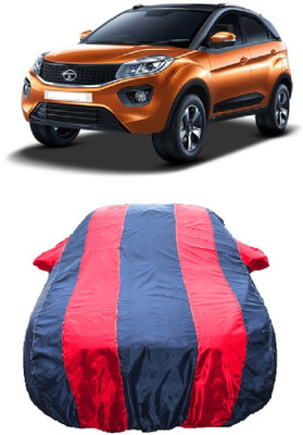Wegather Car Cover For Tata Nexon 1.2 Revotron XT (With Mirror Pockets)(Red)
