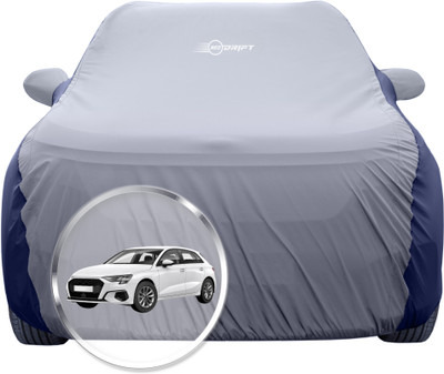 Neodrift Car Cover For Audi A3 (With Mirror Pockets)(Grey, Blue)