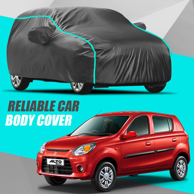 V VINTON Car Cover For Maruti Suzuki Alto 800 (With Mirror Pockets)(Multicolor)