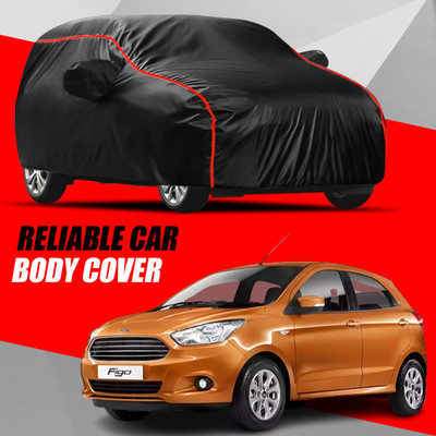 AXLOZ Car Cover For Ford Figo (With Mirror Pockets)(Multicolor)