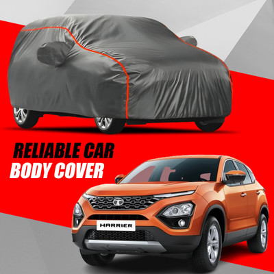 S Shine Max Car Cover For Tata Harrier (With Mirror Pockets)(Multicolor)