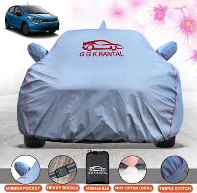 G G K RANTAL Car Cover For Tata Altroz (With Mirror Pockets)(Grey)