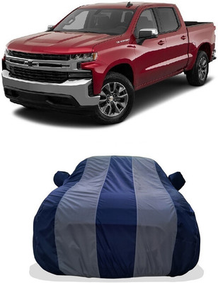 Tricway Car Cover For Chevrolet Silverado 5.0L (With Mirror Pockets)(Multicolor)