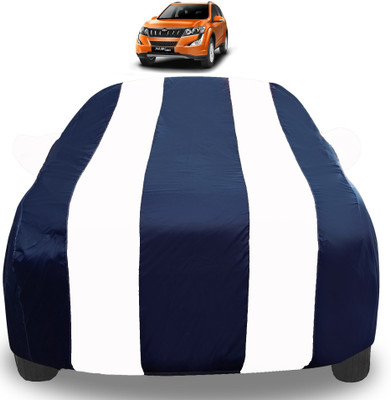 Auto Hub Car Cover For Mahindra XUV 500 (With Mirror Pockets)(White)