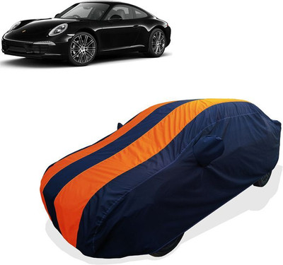 QLAX Car Cover For Maruti 911 Carrera 4 Black Edition (With Mirror Pockets)(Orange)