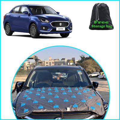 FAMEXON Car Cover For Maruti Suzuki Dzire (Without Mirror Pockets)(Grey)