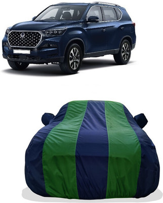 Tricway Car Cover For SsangYong Rexton (With Mirror Pockets)(Green)