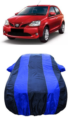Wegather Car Cover For Toyota Etios Liva G (With Mirror Pockets)(Blue)
