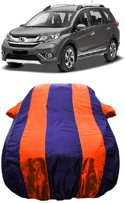 Wegather Car Cover For Honda BRV i-DTEC S MT Diesel (With Mirror Pockets)(Orange)