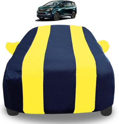 Auto Hub Car Cover For Mahindra Marazzo (With Mirror Pockets)(Yellow)