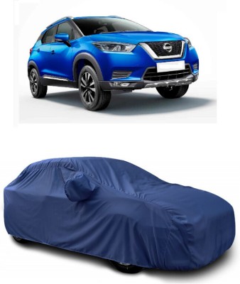 DIGGU Car Cover For Nissan Kicks XL 1.5 D (With Mirror Pockets)(Blue)