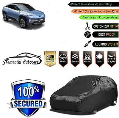 Tamanchi Autocare Car Cover For Tata Universal For Car(Black)