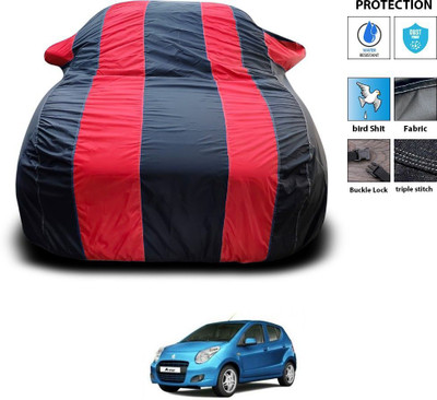 PAGORA Car Cover For Maruti Suzuki Alto 800 (With Mirror Pockets)(Red)