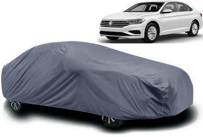 ALMICS Car Cover For Volkswagen Jetta (With Mirror Pockets)(Multicolor)