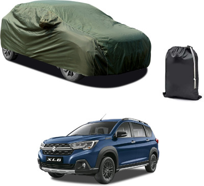 PAGORA Car Cover For Maruti Suzuki XL6 (With Mirror Pockets)(Green)