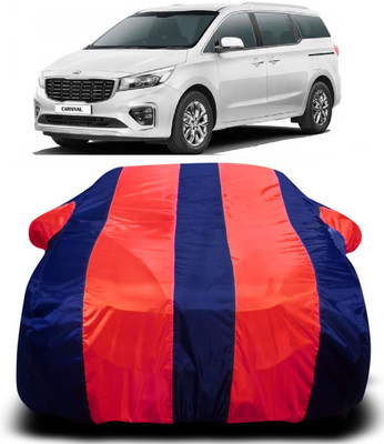 AXLOZ Car Cover For Kia Carnival (With Mirror Pockets)(Multicolor)