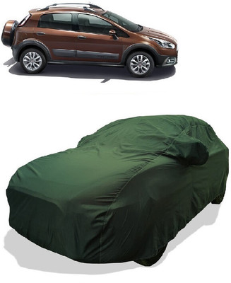 Coxtor Car Cover For Fiat Avventura 1.3D (With Mirror Pockets)(Gold)