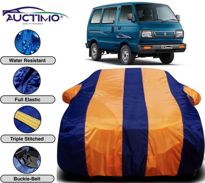 AUCTIMO Car Cover For Maruti Suzuki Omni (With Mirror Pockets)(Multicolor)