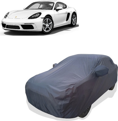 Tricway Car Cover For Porsche 718 Cayman Petrol (With Mirror Pockets)(Grey)