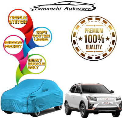Tamanchi Autocare Car Cover For Mahindra Scorpio Classic (With Mirror Pockets)(Blue)