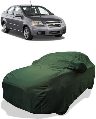 Coxtor Car Cover For Chevrolet Aveo (With Mirror Pockets)(Gold)
