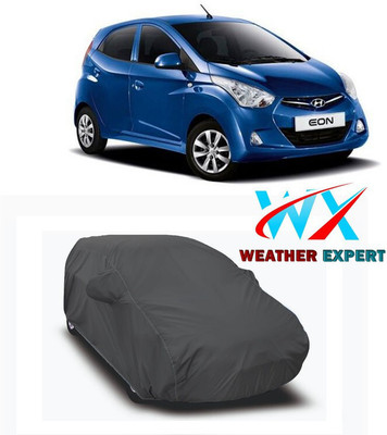 RRZ Car Cover For Hyundai Eon (With Mirror Pockets)(Grey, For 2020 Models)