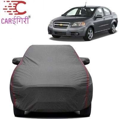Carigiri Car Cover For Chevrolet Aveo (With Mirror Pockets)(Grey)