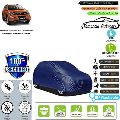 Tamanchi Autocare Car Cover For Mahindra XUV500 W8 1.99 mHawk(Blue)