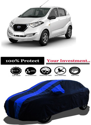 Amexride Car Cover For Datsun Redi GO T Option (With Mirror Pockets)(Multicolor)