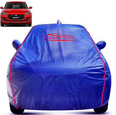 FAMEXON Car Cover For Maruti Swift, Swift AMT VDI (With Mirror Pockets)(Blue)