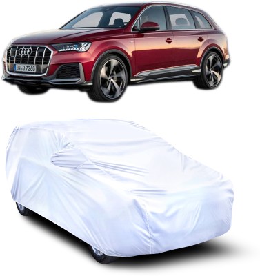 SXAWG Car Cover For Audi Q7 (With Mirror Pockets)(Silver)