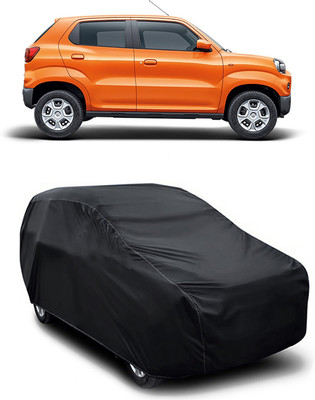 MoTRoX Car Cover For Maruti Suzuki S-Presso (Without Mirror Pockets)(Black)