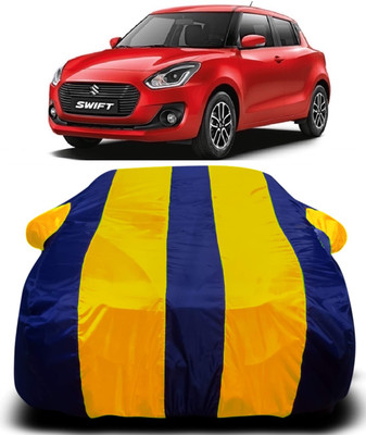 AXLOZ Car Cover For Maruti Suzuki Swift (With Mirror Pockets)(Multicolor)