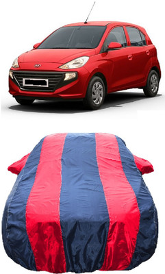 Wegather Car Cover For Hyundai Santro Xing 1.1L (With Mirror Pockets)(Red)