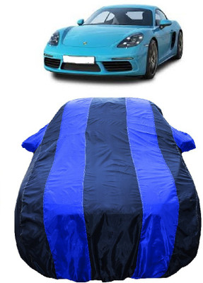 Wegather Car Cover For Porsche 718 Cayman (With Mirror Pockets)(Blue)