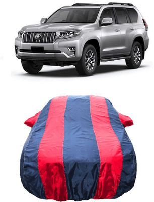 Wegather Car Cover For Toyota Land Cruiser Prado VX L (With Mirror Pockets)(Red)