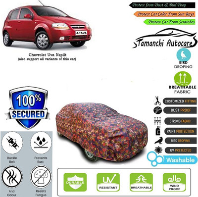 Tamanchi Autocare Car Cover For Chevrolet Uva Nsplit(Multicolor)