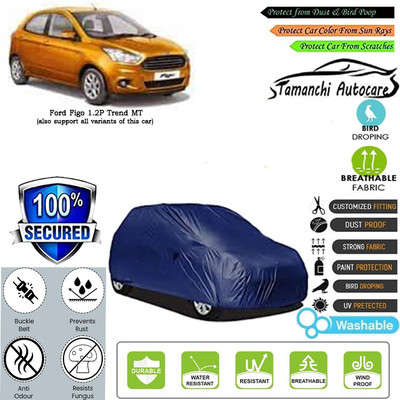 Tamanchi Autocare Car Cover For Ford Figo 1.2P Trend MT(Blue)