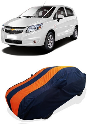 Coxtor Car Cover For Chevrolet UVA (With Mirror Pockets)(Orange)