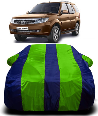 AXLOZ Car Cover For Tata Safari Storme (With Mirror Pockets)(Multicolor)