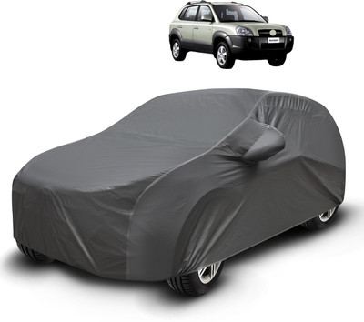 Auto Hub Car Cover For Hyundai Tucson (With Mirror Pockets)(Grey)