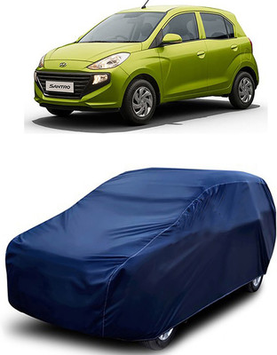 MoTRoX Car Cover For Hyundai Santro (Without Mirror Pockets)(Blue)