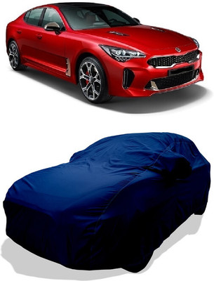 Coxtor Car Cover For Kia Stinger GT (With Mirror Pockets)(Blue)