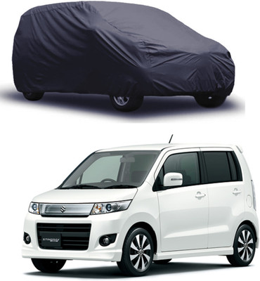 ROYAL AUTO MART Car Cover For Maruti Suzuki WagonR (Without Mirror Pockets)(Grey)