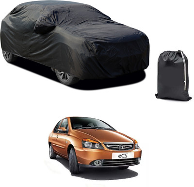 PAGORA Car Cover For Tata Indigo eCS (With Mirror Pockets)(Black)