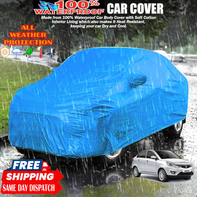 Tamanchi Autocare Car Cover For Tata Zest(Blue)